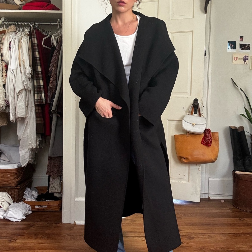 toteme signature wool & cashmere coat